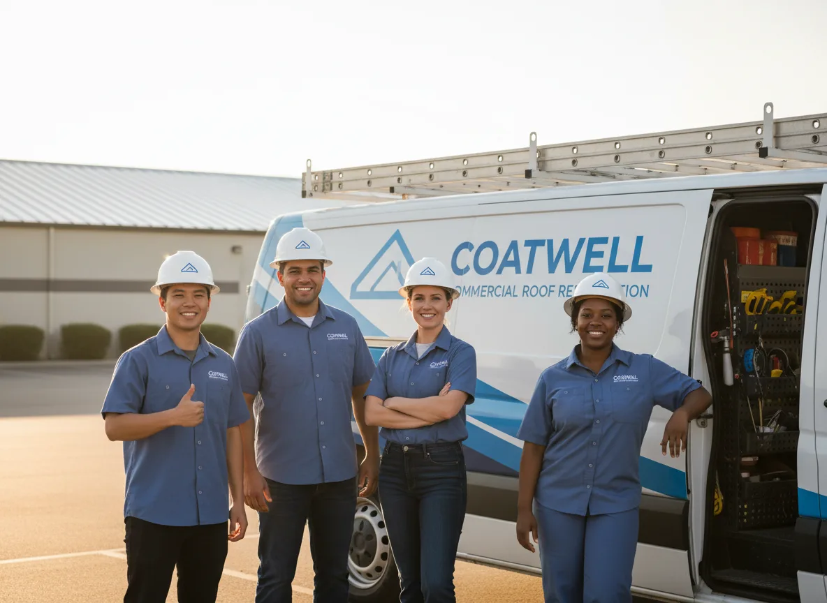 Commercial roof coating company in Stratford, IA
